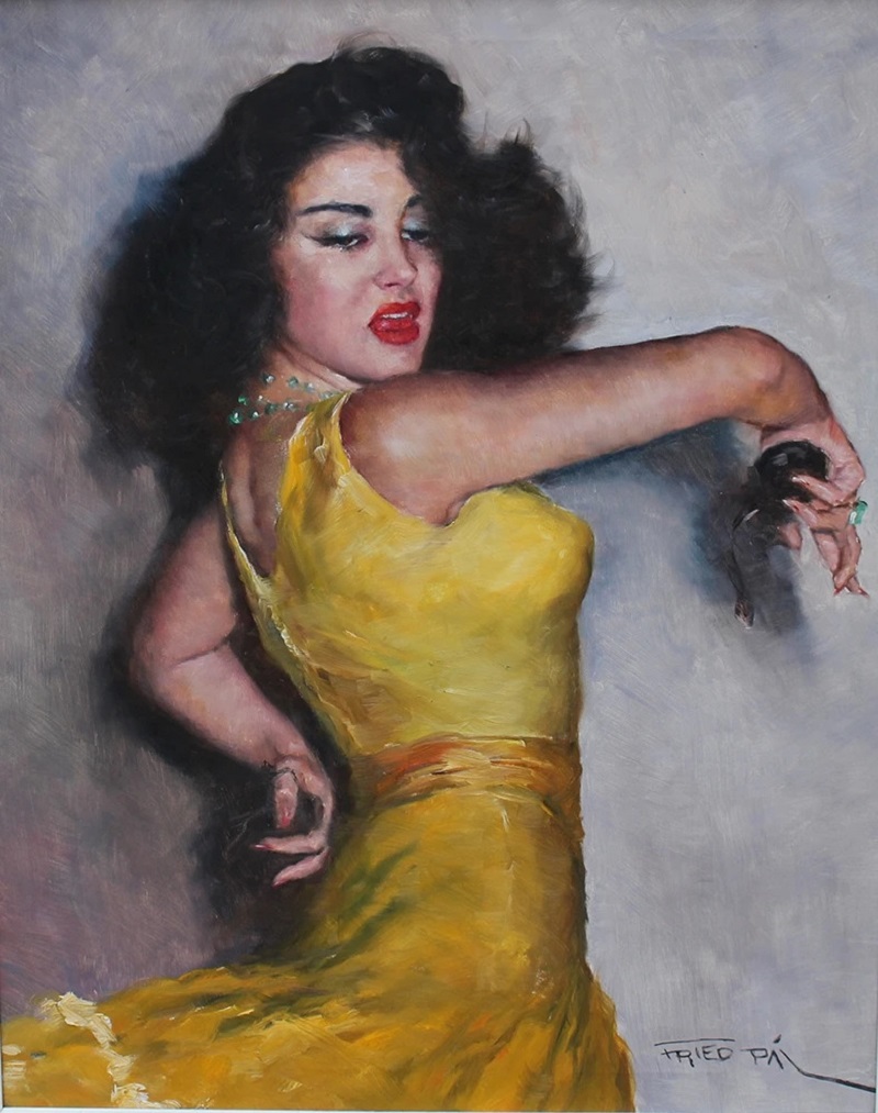 Художник Пал Фрид (Венгрия / Америка, 1893-1976) и его картины Художник Пал Фрид (Венгрия / Америка, 1893-1976) и его картины
