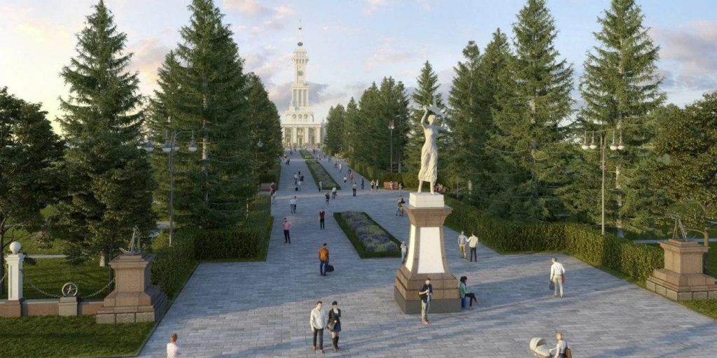 Собянин: Реставрацию Северного речного вокзала завершат ко Дню города
