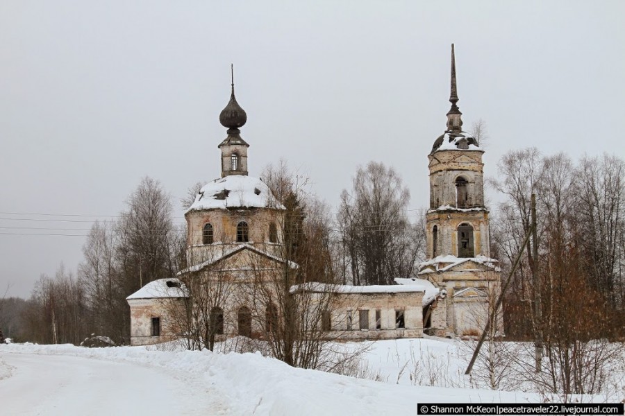 Один день американки в российской деревне