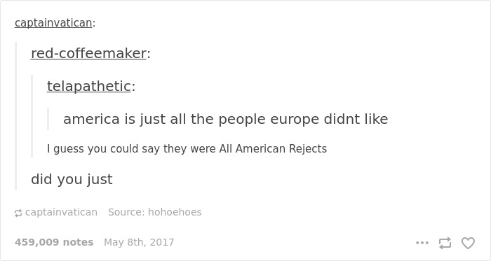 Mocking Americans Stereotypes