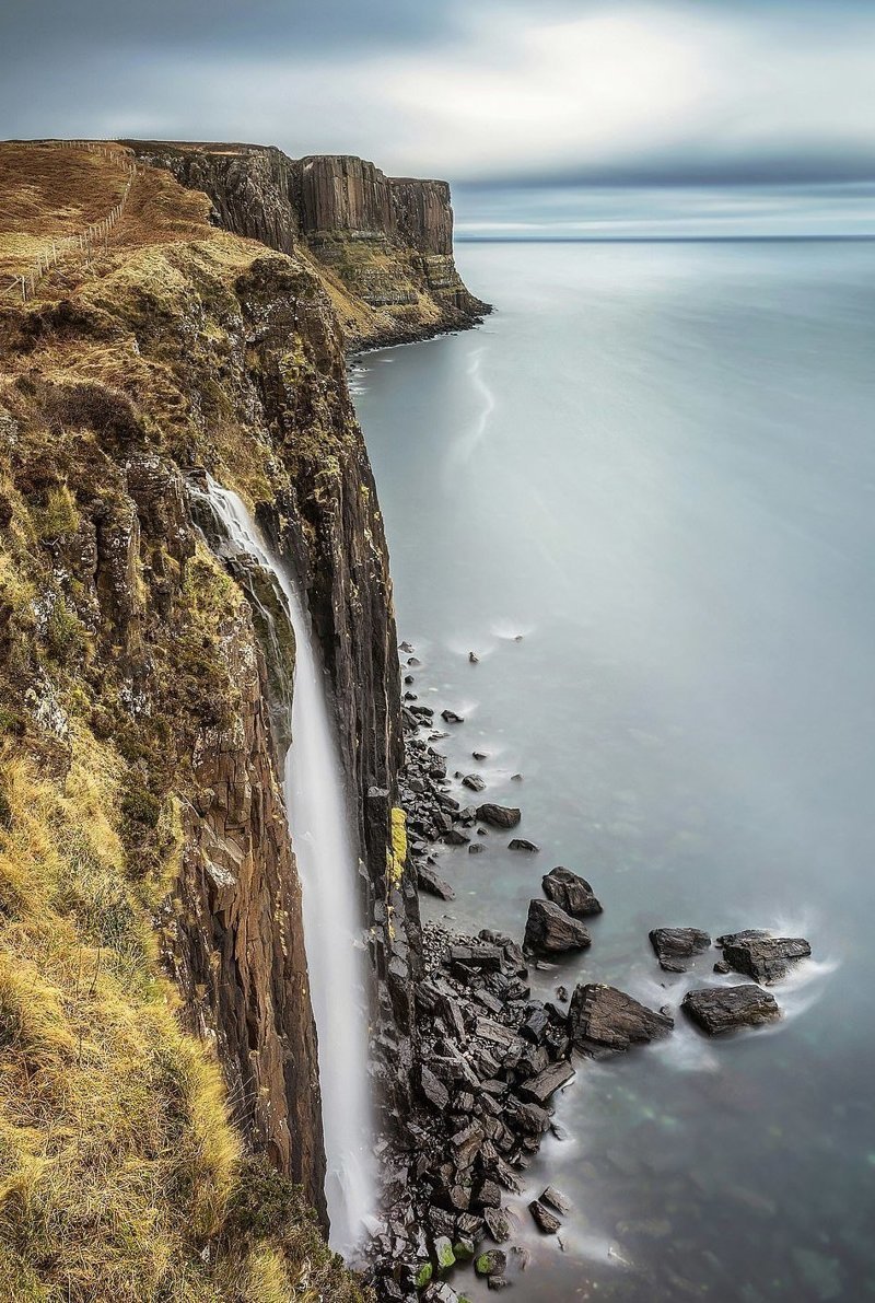 "Водопад Килт Рок в пасмурный день" Павла Зигмунта Landscape Photographer of the Year, конкурс, пейзаж, победитель, природа, фотография, фотомир