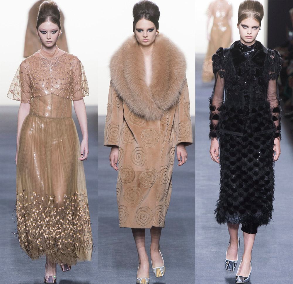 Fendi Haute couture осень-зима 2018-2019 — слияние роскоши и современных тенденций
