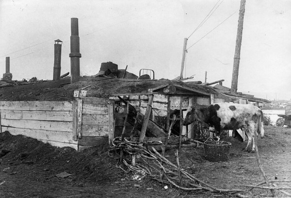 Разгром силами НКВД в 1939-м жителей хибар на железных дорогах Разгром силами НКВД в 1939-м жителей хибар на железных дорогах