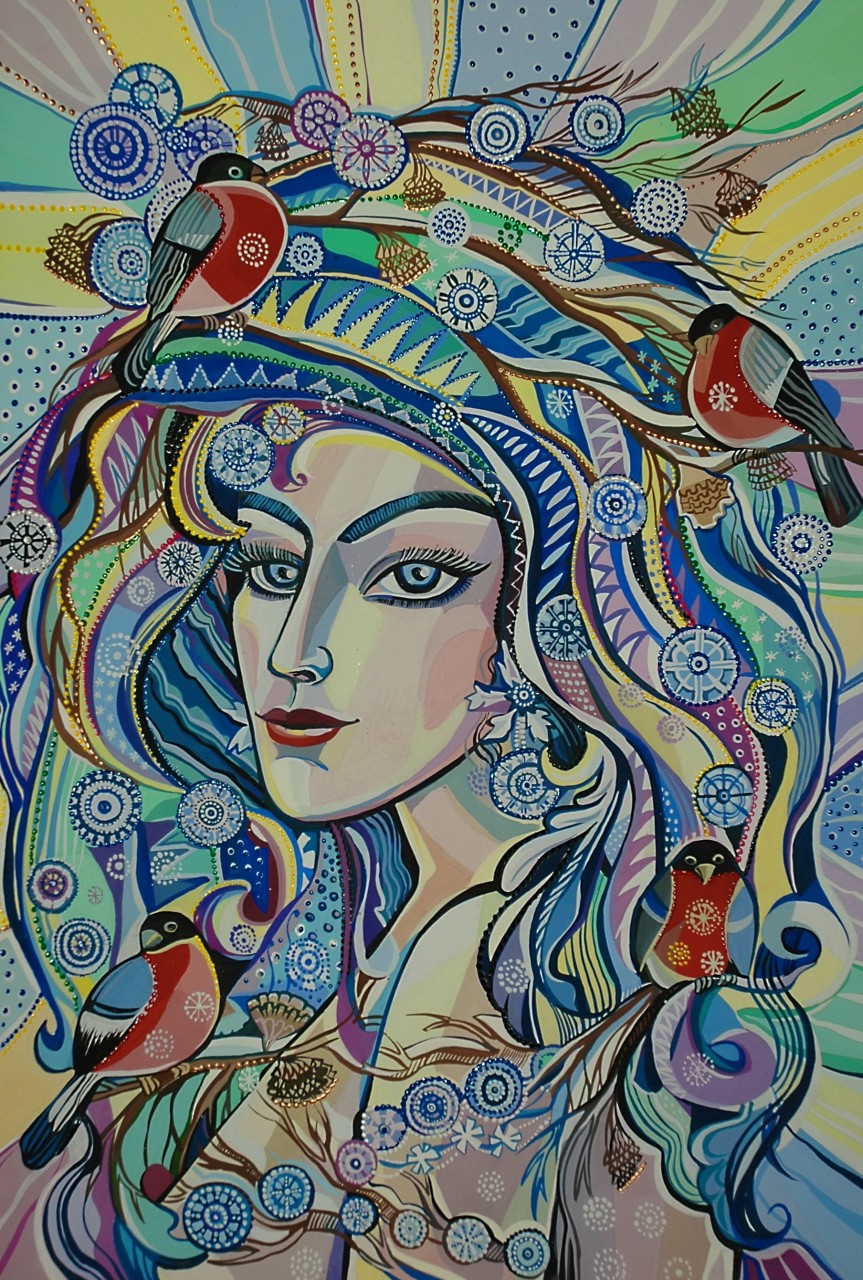 Декоративные рисунки лета Декоративные рисунки лета