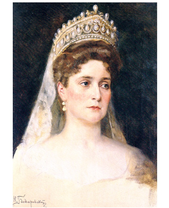 Портрет императрицы Александры Федоровны. (1907 год). Автор: Николай Бодаревский. Почему передвижники открещивались от художника Бодаревского и снимали его полотна с вернисажей