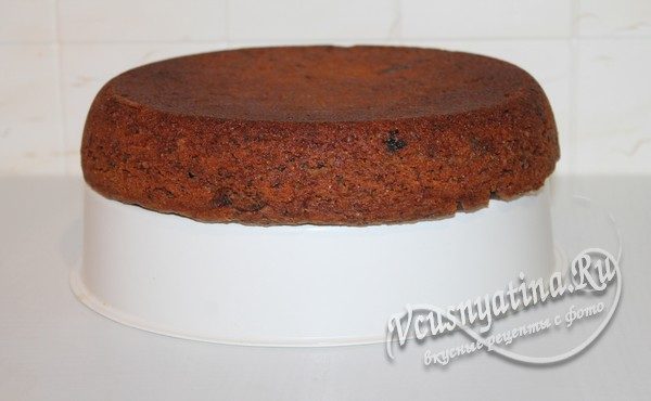 оставляем остывать пирог