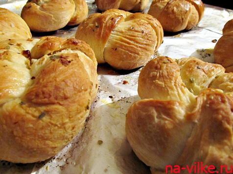 Чесночные булочки