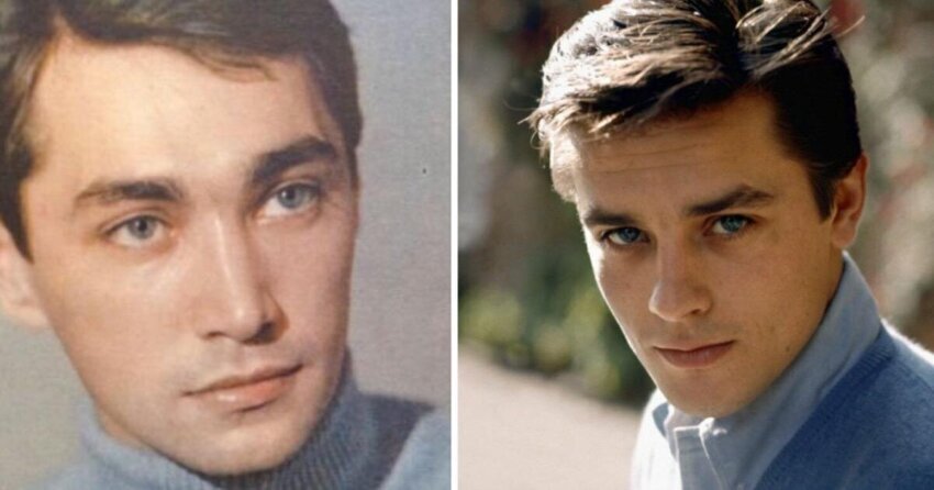 Владимир Коренев vs Ален Делон Звезды советского кино, которые вполне могли бы заменить на экране западных
(9 фото)