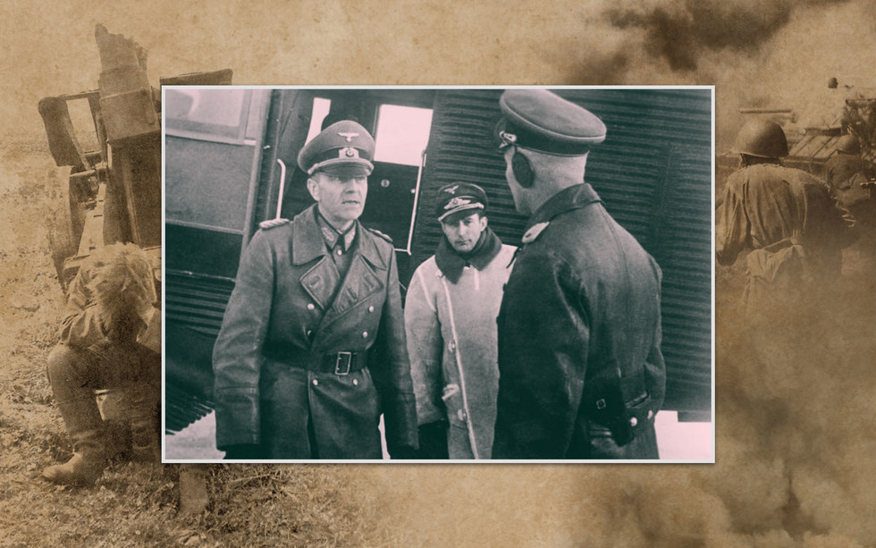 Фридрих Паулюс (слева) — командующий окружённой 6-й армией. Фото: © Википедия