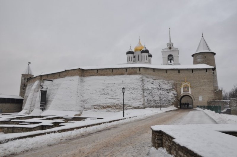 Псков Монастырь, псков, россия