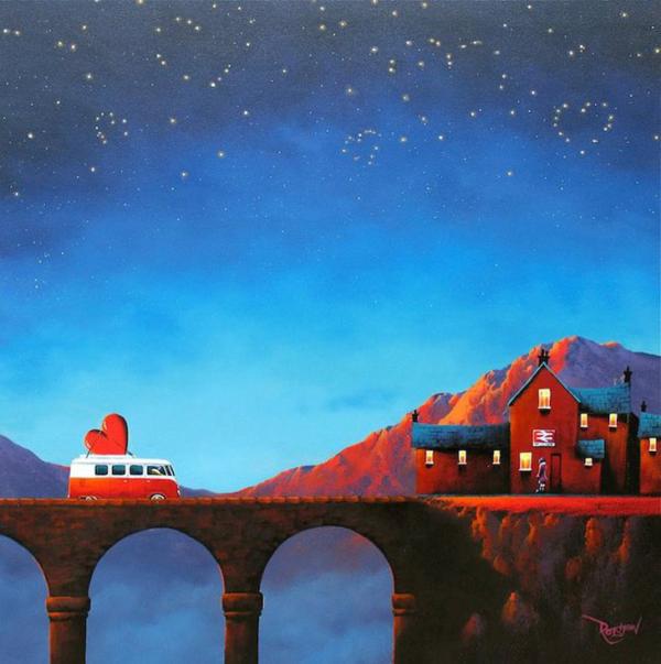 David Renshaw 8600 603 Романтические и яркие картины Дэвида Реншоу (David Renshaw)