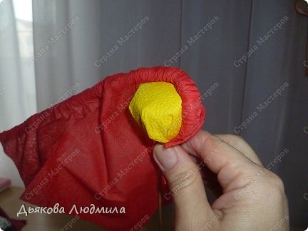 Мастер-класс Свит-дизайн 8 марта День матери Моделирование конструирование МК сладкой розочки эконом-класса Салфетки фото 11