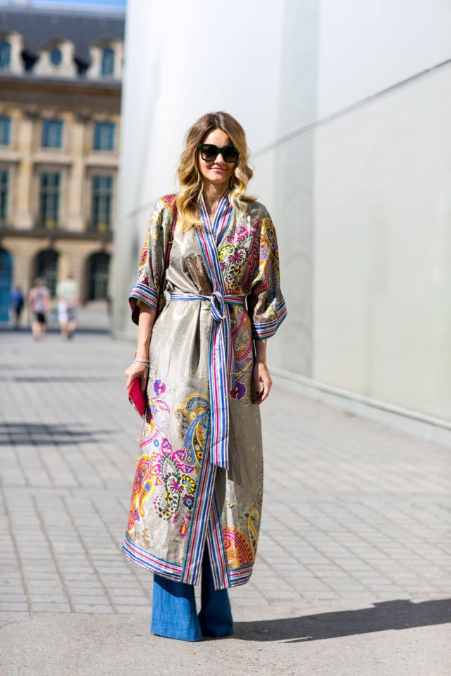 Фасон платья кимоно