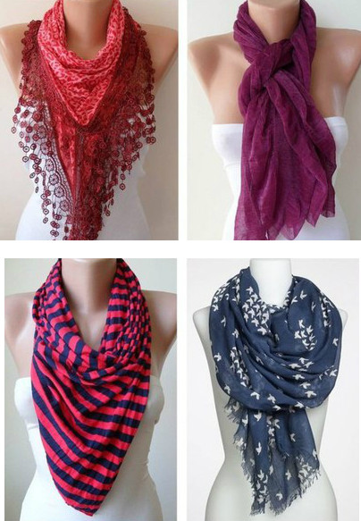 Как правильно носить женский шарф: 54 лучших осенних варианта