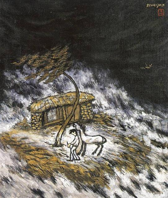 О свисте осеннего ветра... Корейский художник Byun Shi Ji (1926 - 2013)