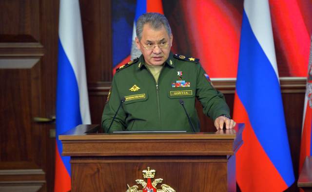 Шойгу рассказал о мерах безопасности для российских военных в Сирии после действий Израиля