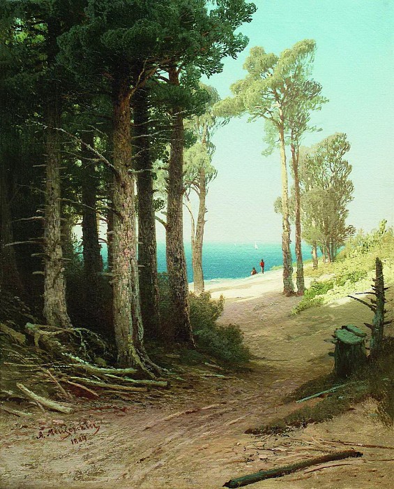 «Солнечный день». (1884 год). Частное собрание. «Солнечный день». (1884 год). Частное собрание.