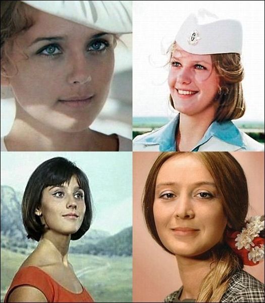 Знаменитые актрисы СССР тогда и сейчас (60 фото)