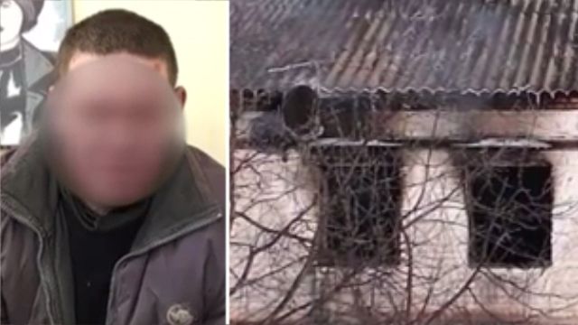Видео допроса отца семейства, который поджег свой дом вместе с детьми под Самарой