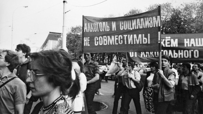 Почему в СССР много пили при Брежневе и как боролись с алкоголизмом в «перестройку» Почему в СССР много пили при Брежневе и как боролись с алкоголизмом в «перестройку»