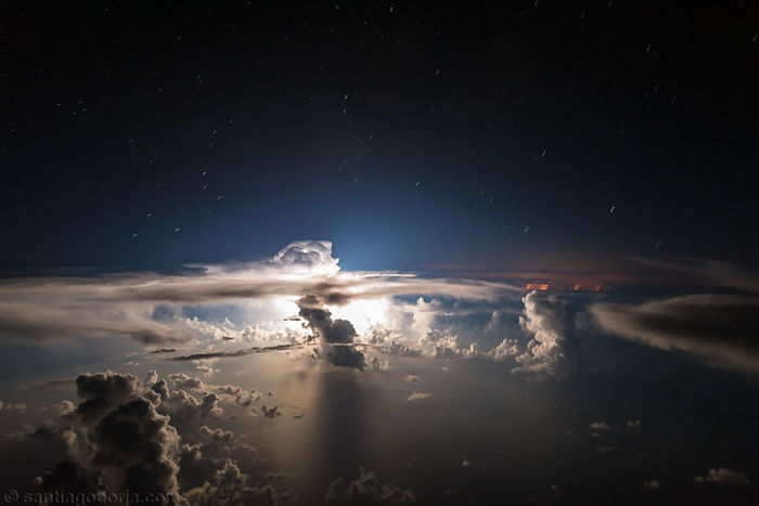 Night Flashes, Atlantic Ocean