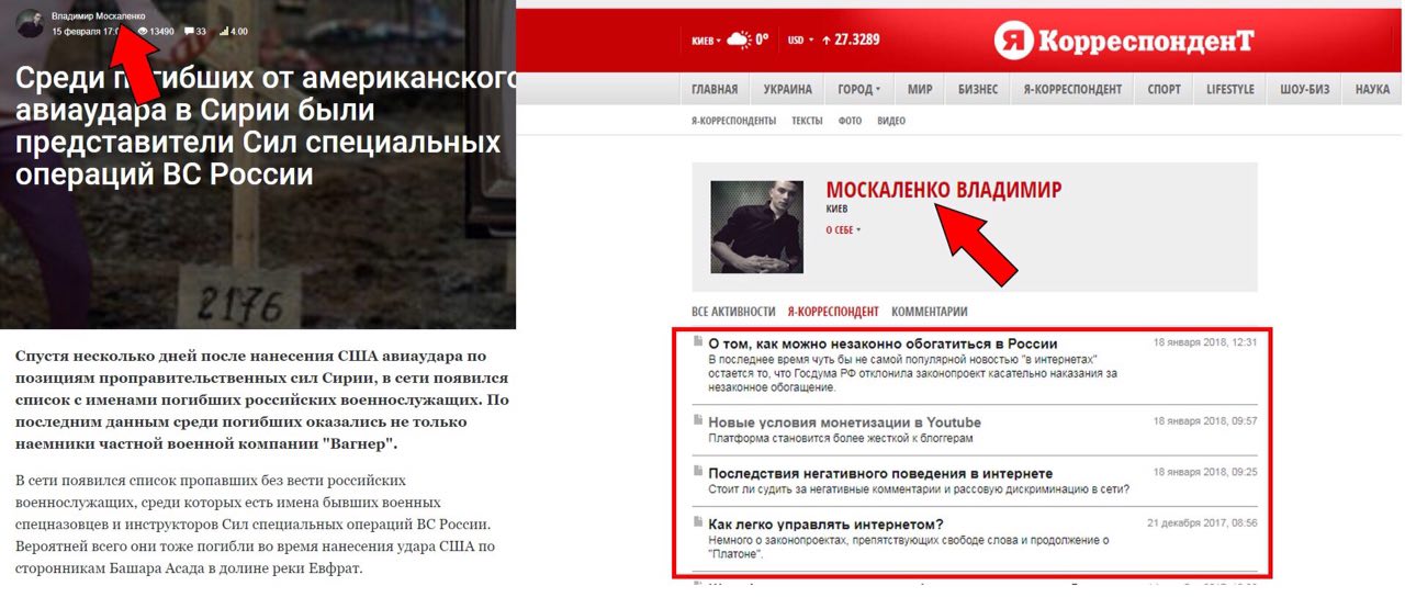«Список Вагнера» - вся правда об «уничтоженных» ВВС США сотрудниках российской ЧВК «Список Вагнера» - вся правда об «уничтоженных» ВВС США сотрудниках российской ЧВК