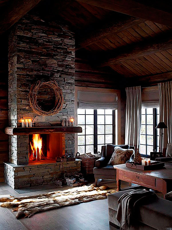 дерево в интерьере