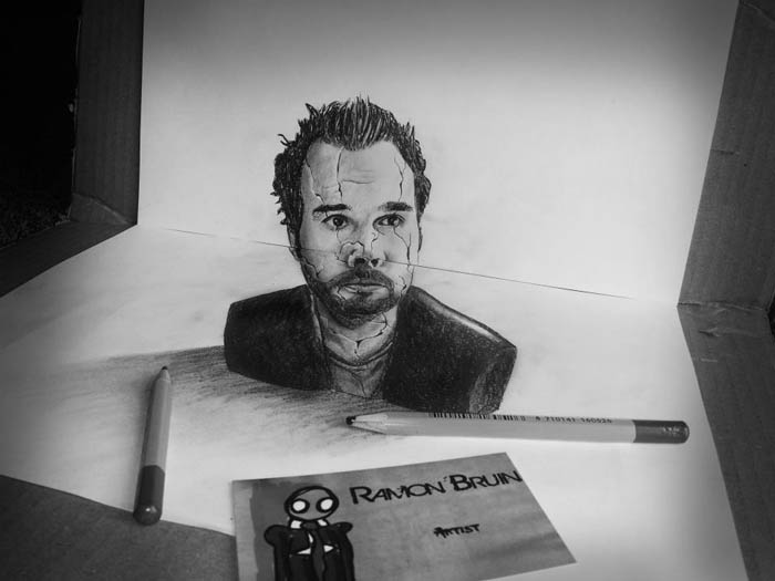 Трехмерные рисунки от Paul Grendly. Трехмерные рисунки от Paul Grendly.