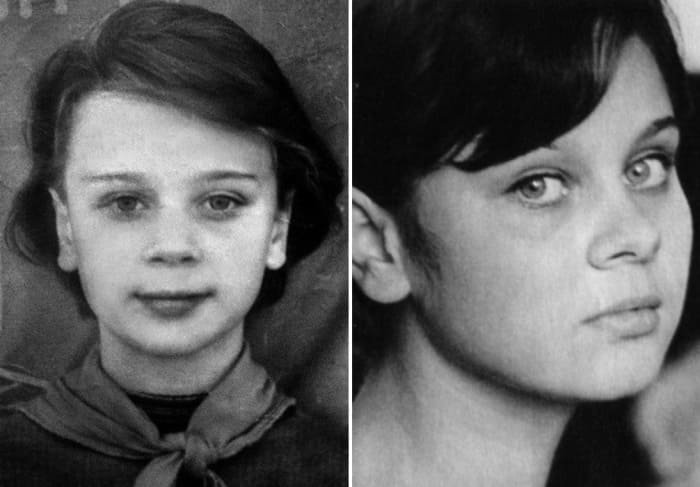 Любовь Полищук в детстве | Фото: star-magazine.ru Неизвестная Любовь Полищук: непростые отношения с сыном, неудачи в кино, страх забвения