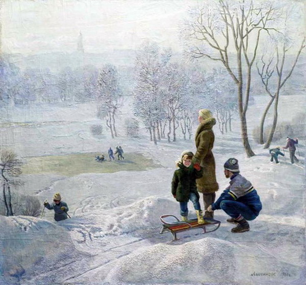 Зима в СССР Зима в СССР