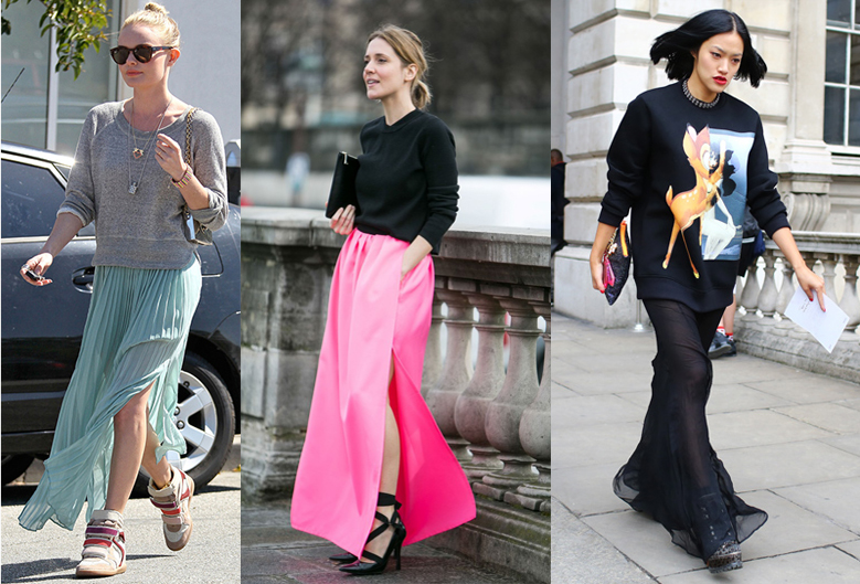 how-to-wear-sweatshirt-with-maxii-skirt how-to-wear-sweatshirt-with-maxii-skirt