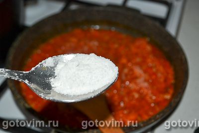 Фотографии рецепта Тушеная капуста на сковороде, 08 Тушеная капуста на сковороде, Шаг 08