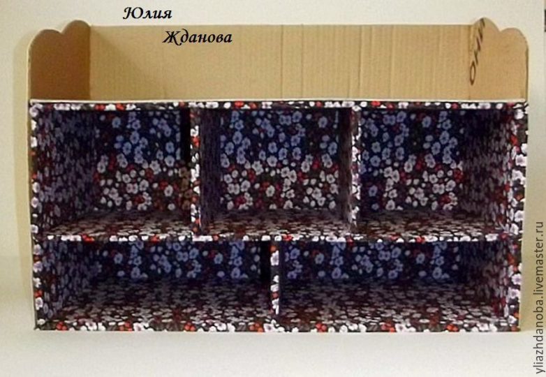 Комод с выдвижными ящичками для рукоделия