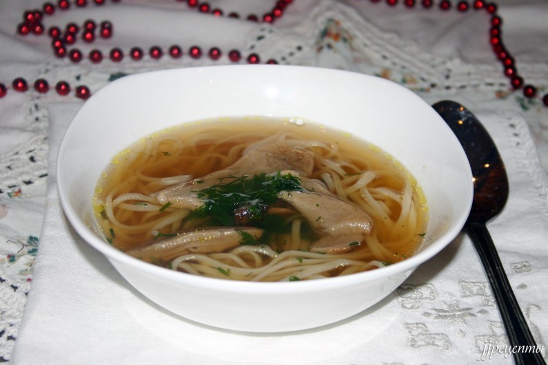 Грибная юшка