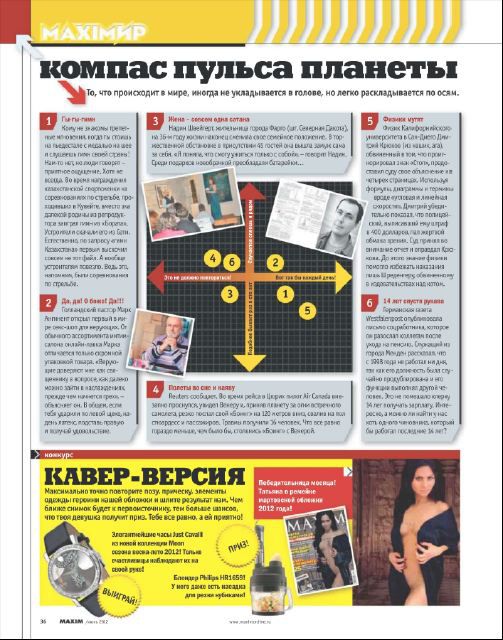 Изображение для Maxim №6 (Россия) [июнь] (2012) PDF (кликните для просмотра полного изображения)