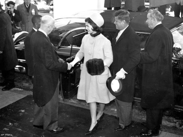 Фотография с инаугурации президента США Джона Кеннеди 20 января 1961 года Фотография с инаугурации президента США Джона Кеннеди 20 января 1961 года