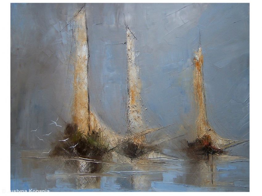 художник, Польша, пейзажи