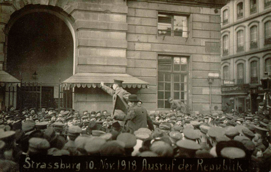 Митинг в Страсбурге Митинг в Страсбурге