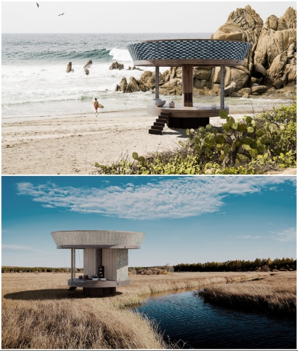 Минималистичный домик станет идеальным местом отдыха (концепт Casa Ojala'). Минималистичный домик станет идеальным местом отдыха (концепт Casa Ojala').