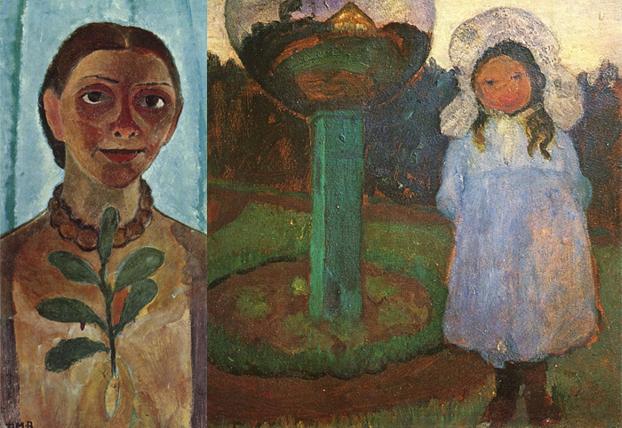 Автопортрет художницы, портрет Эльсбет. Автопортрет художницы, портрет Эльсбет.