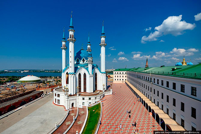 Величественный Казанский кремль (42 фото) Величественный Казанский кремль (42 фото)