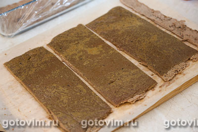 Фотографии рецепта Печеночный торт с сыром, 06 Печеночный торт с сыром, Шаг 06