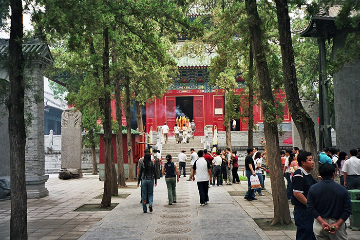 Монастырь Шаолинь на горе Сун-шань