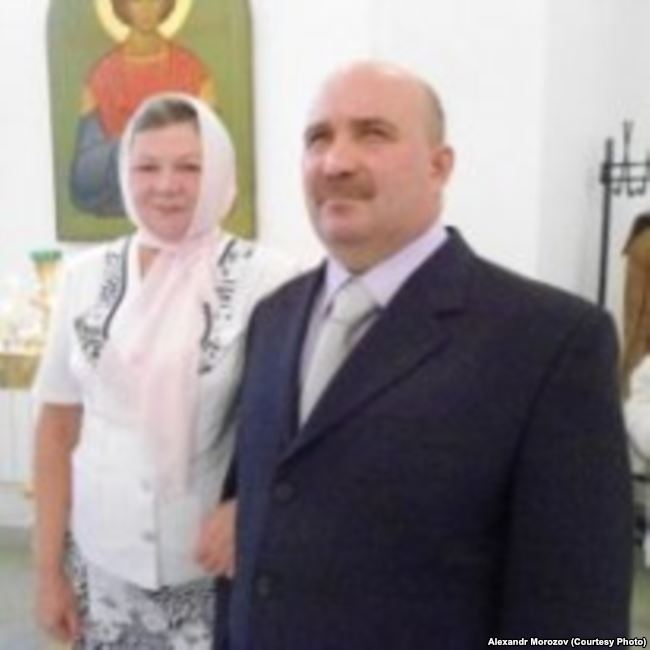Александр Морозов с женой Валентиной