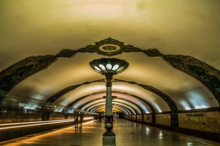 Прогулка по Ташкентскому метро (11 фото) Прогулка по Ташкентскому метро (11 фото)