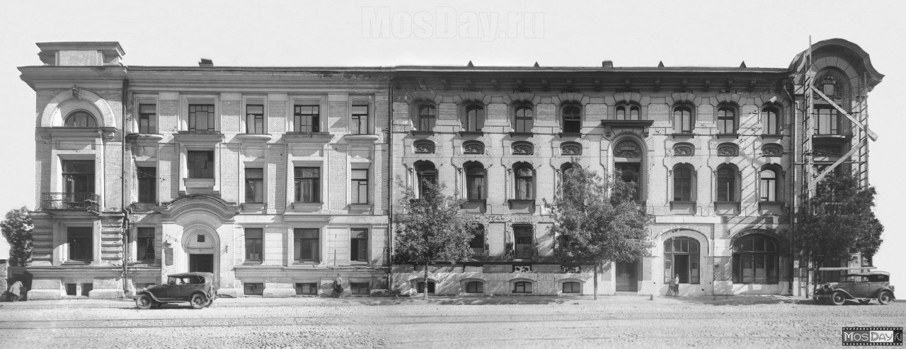 Причудливый декор московских домов в стиле модерн, ч.2