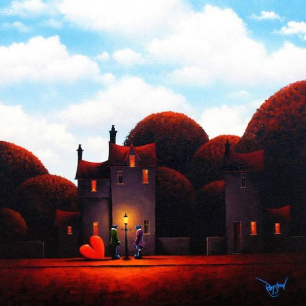 David Renshaw 6600 600 Романтические и яркие картины Дэвида Реншоу (David Renshaw)