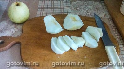 Фотографии рецепта Яблочный пирог «Волны Дуная», 05 Яблочный пирог «Волны Дуная», Шаг 05