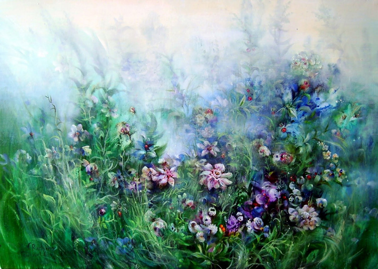 «Голоса травы»: восхитительные картины Наталии Рудзиной