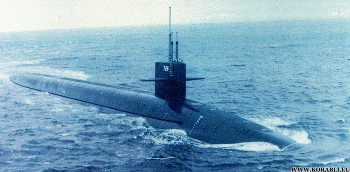 Подлодка США типа "Огайо" прибыла в район Корейского полуострова